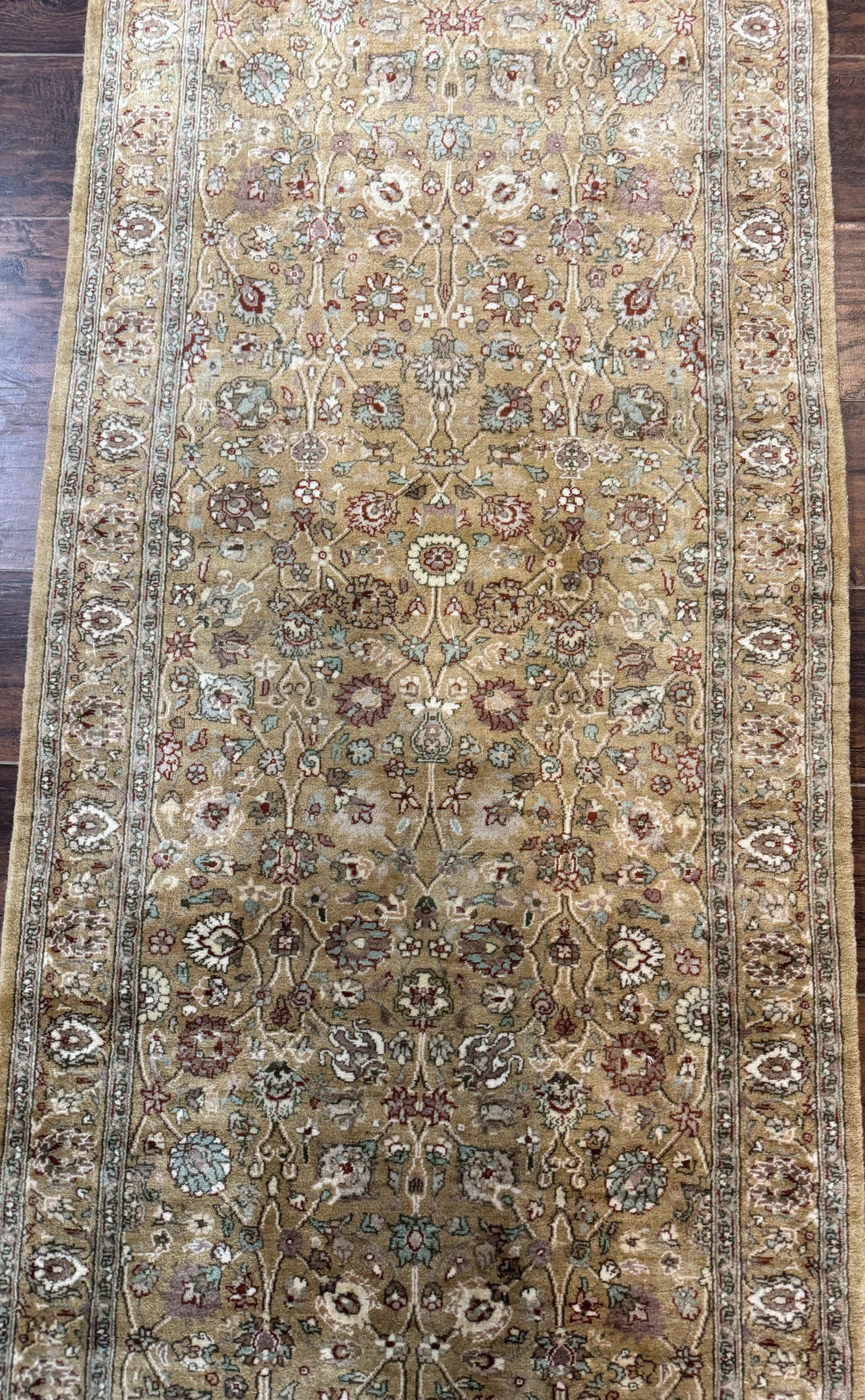 Persian Runner Rug 3x8, Traditional Wool Runner Rug for Hallway or Kitchen, Pak Persian Rug, Fine 225 KPSI-3