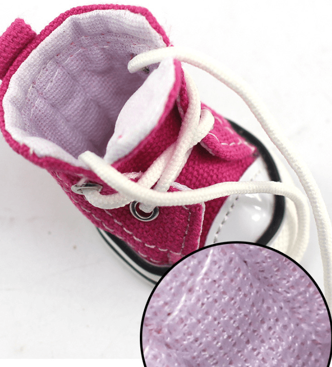 Pet Denim Cowboy Canvas Shoes