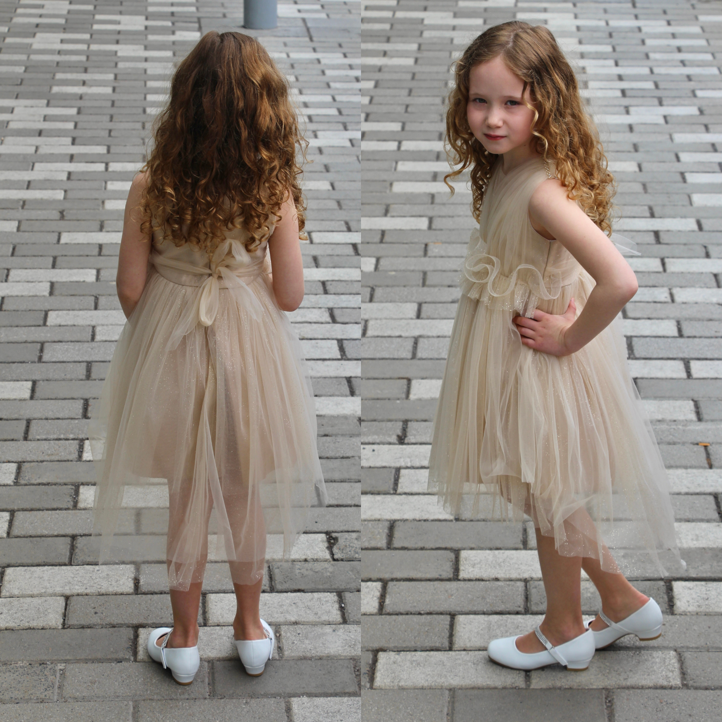 Shimmering Star Girls Formal Dress-6