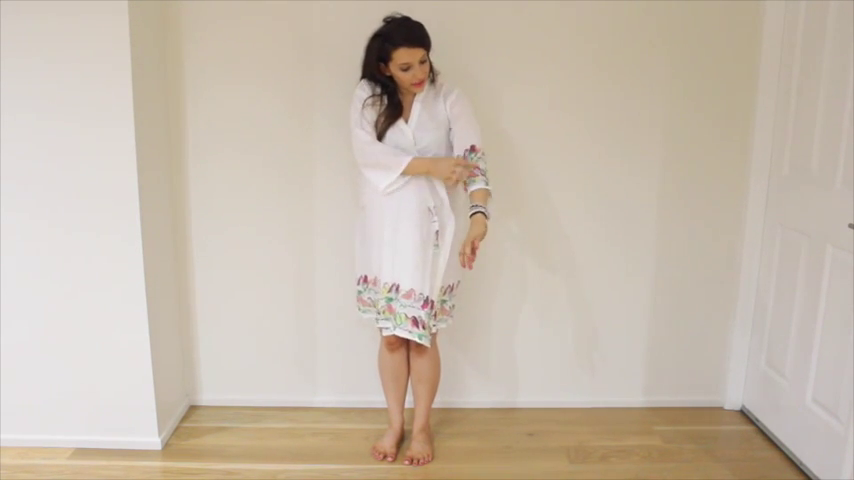 White Sparrows Maternity Hospital Gown-3