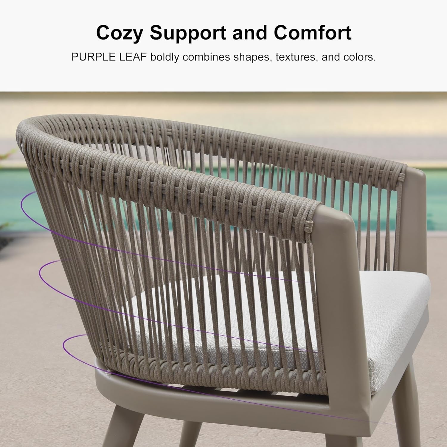 Patio Dining Set for 10 All-Weather Wicker 11 Piece Aluminium Outdoor Table and Chairs Set Included Cushions for Backyard Indoor Decor Kitchen Modern Outdoor Furniture Set Champagne-1