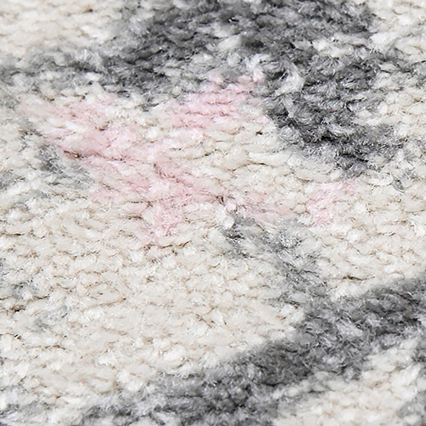 3' X 4' Gray And Dark Gray Medallion Distressed Area Rug