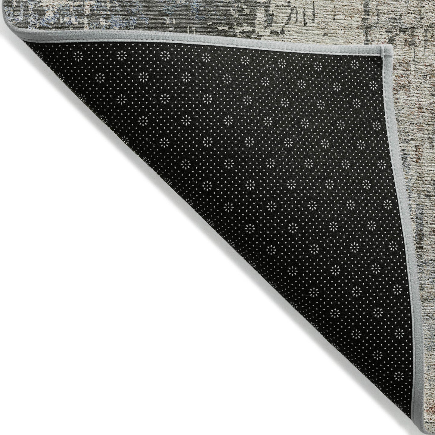 3' X 5' Beige Brown And Gray Abstract Washable Indoor Outdoor Area Rug