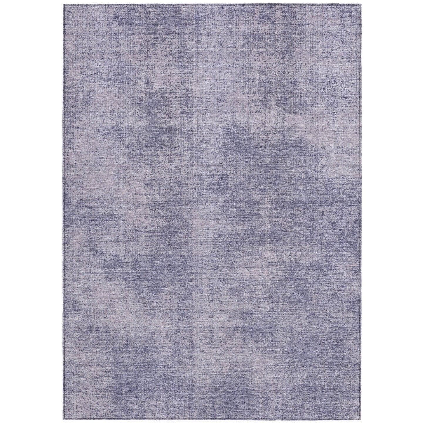 3' X 5' Purple Washable Indoor Outdoor Area Rug