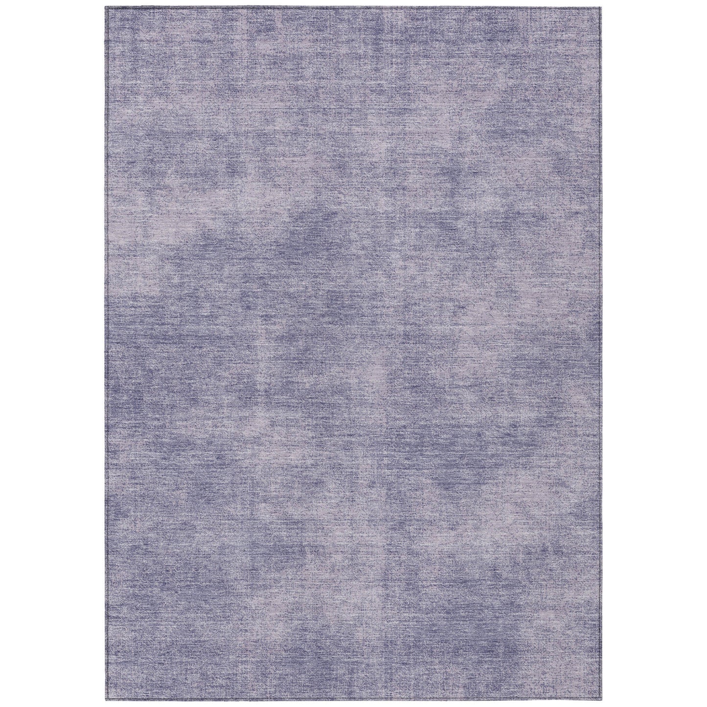 3' X 5' Purple Washable Indoor Outdoor Area Rug