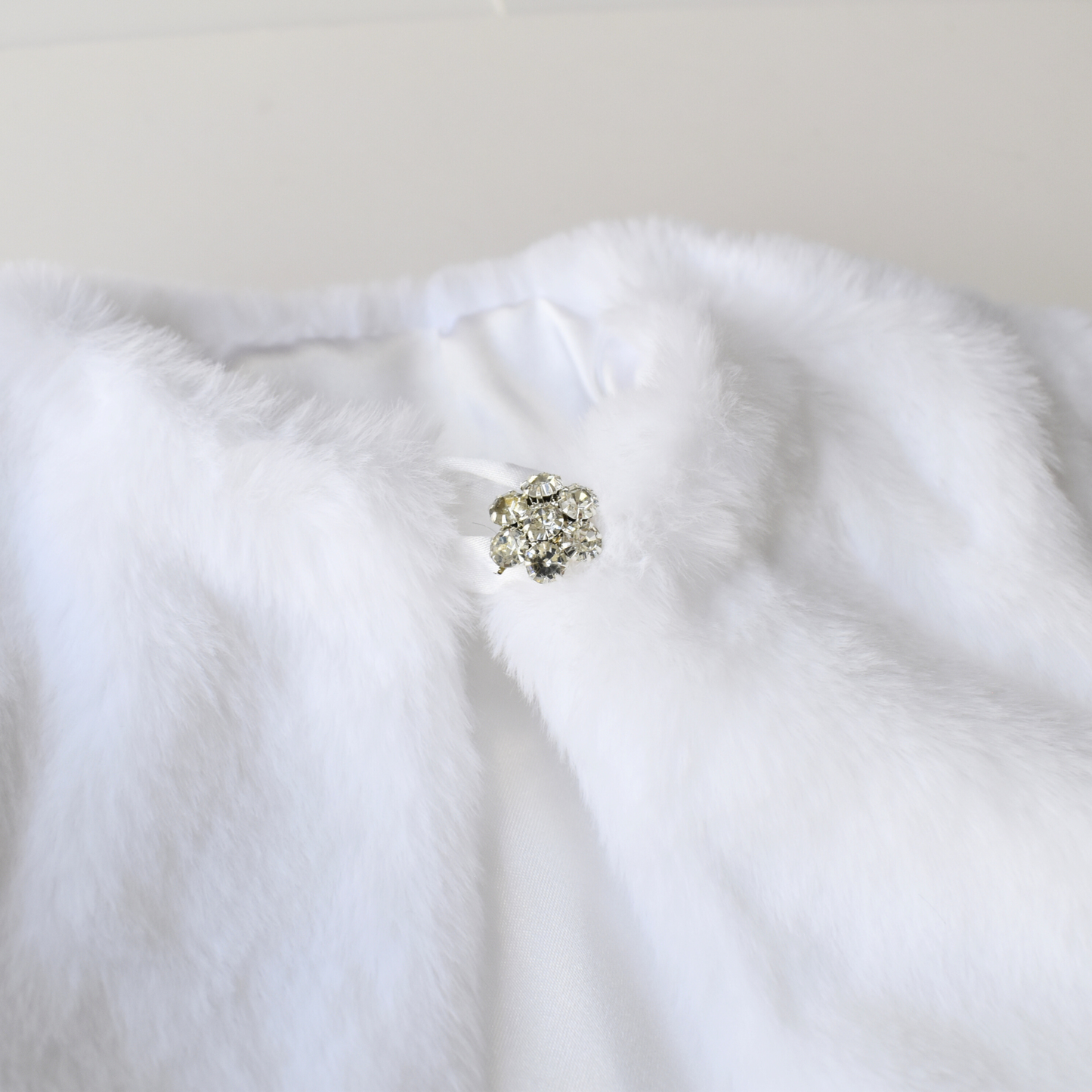 White Fur Bolero-2