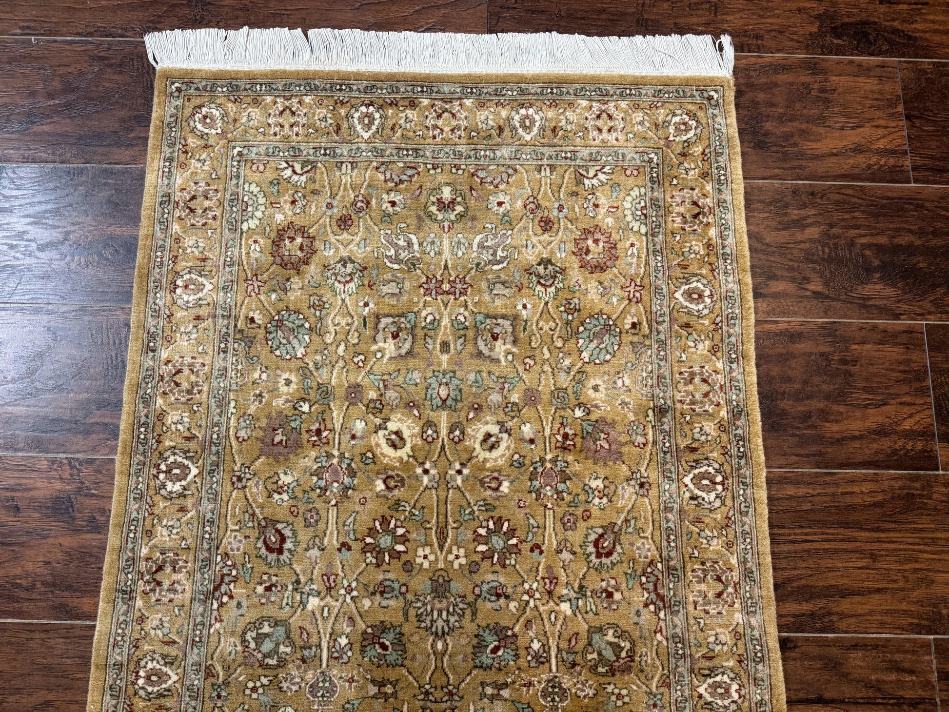 Persian Runner Rug 3x8, Traditional Wool Runner Rug for Hallway or Kitchen, Pak Persian Rug, Fine 225 KPSI-2