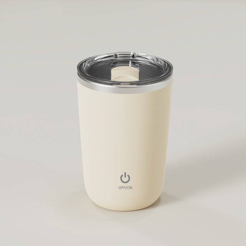 Insulated Self-Stirring Coffee Mug – 350 ml Electric Mixer & Thermal Cup