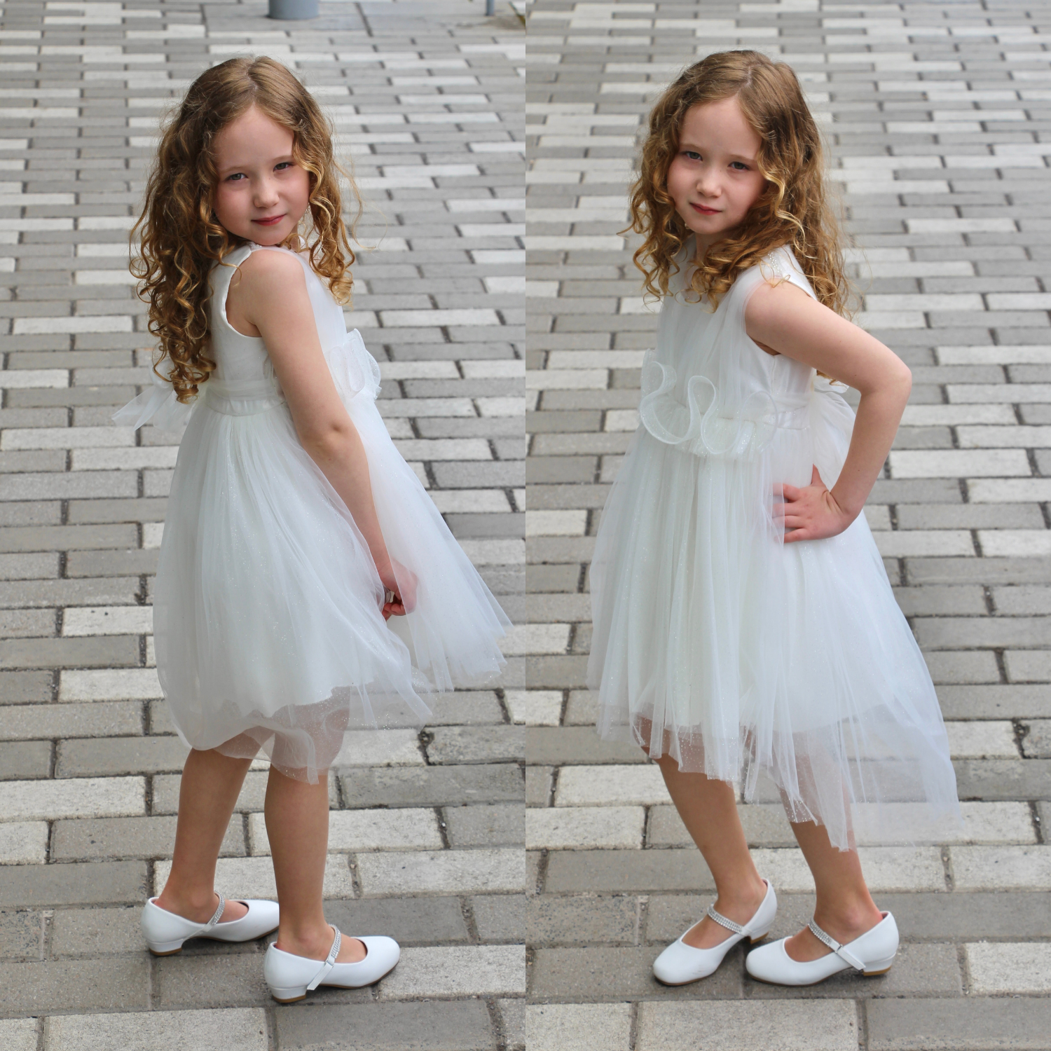 Shimmering Star Girls Formal Dress-5