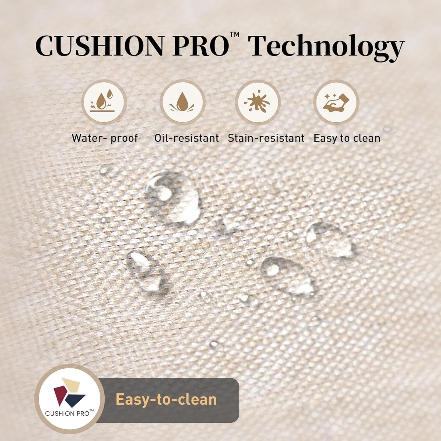 Patio Furniture Set Outdoor Furniture Brown Wicker Rattan Patio Conversation Sets with Cushion outside Sofa Set,7 Pieces with Rectangular Firepit Table,9 Seats,Beige-2