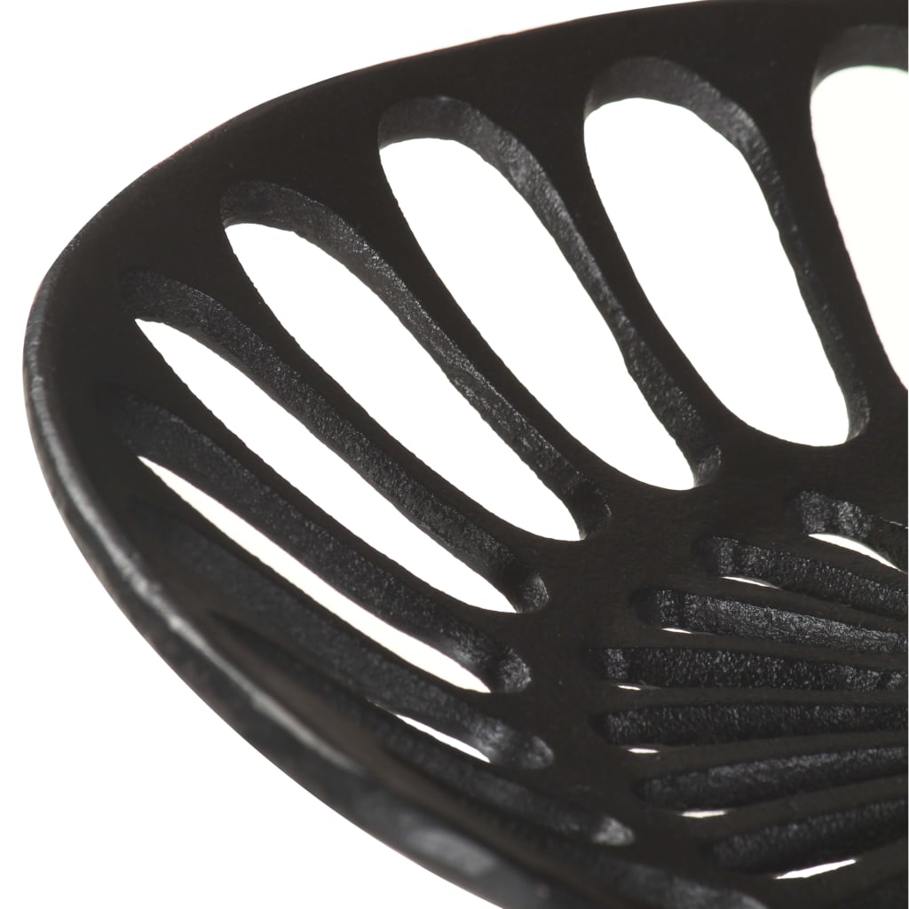 NNEVL Bar Stool Black Cast Iron