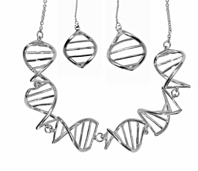 DNA Strand Chain Necklace-14K