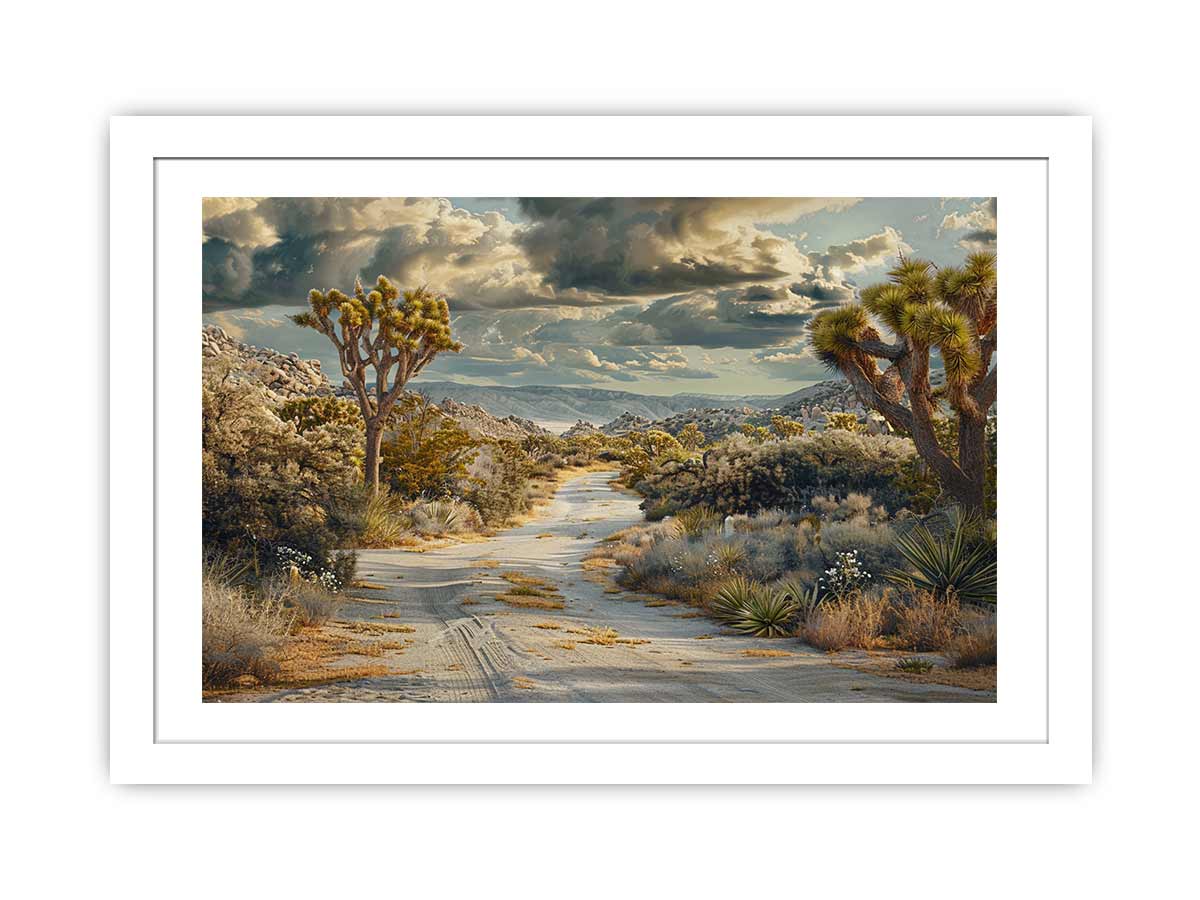 Beautiful Road Framed Framed Print