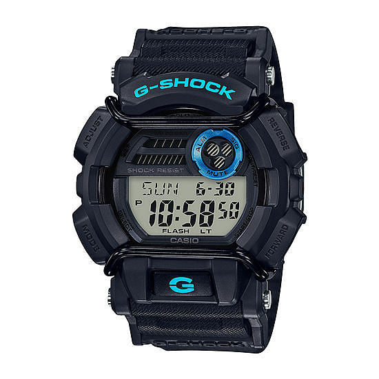 Casio Men's G-Shock GD400-1B2 BlackResin Sport Watch-0