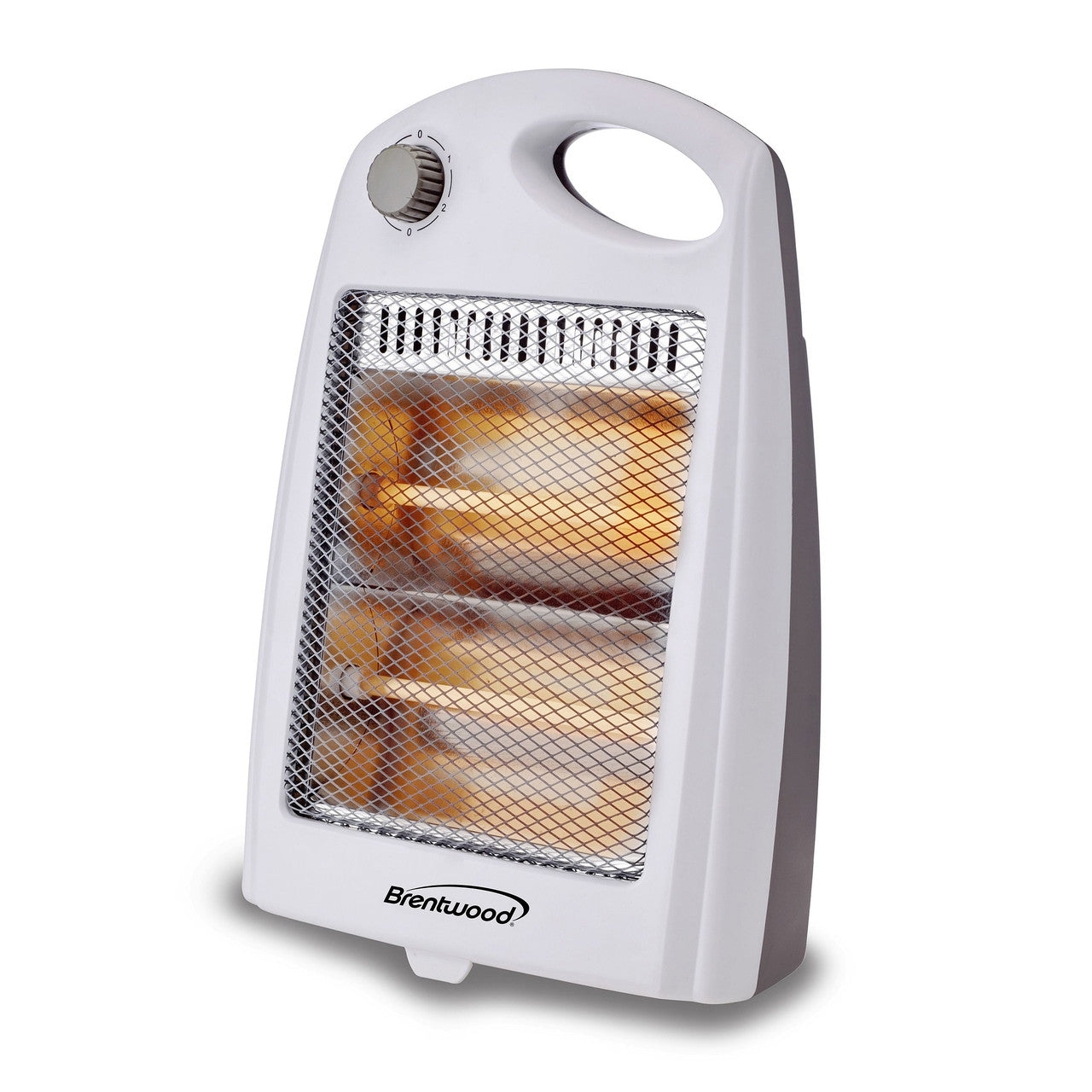 Brentwood 800 Watt Portable Space Heater in White