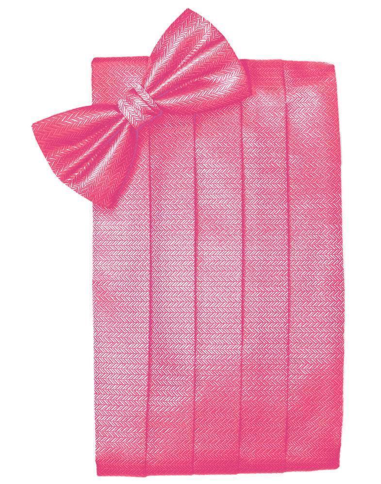 Set Herringbone Cummerbund & Bow Tie-9