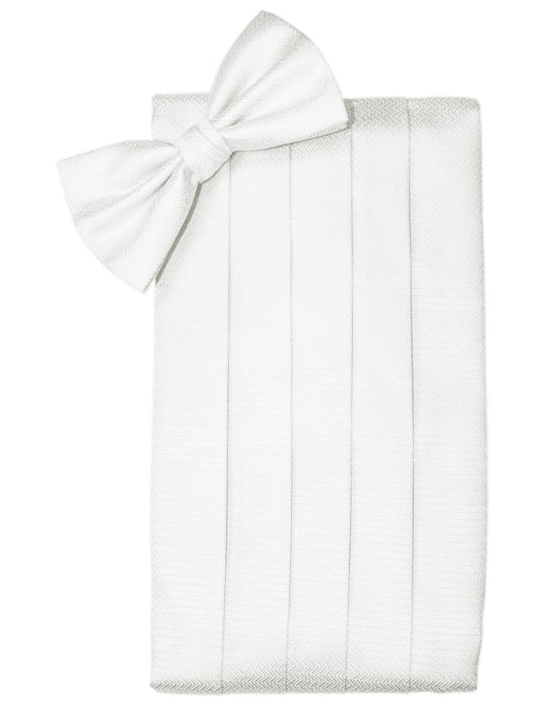 Set Herringbone Cummerbund & Bow Tie-14