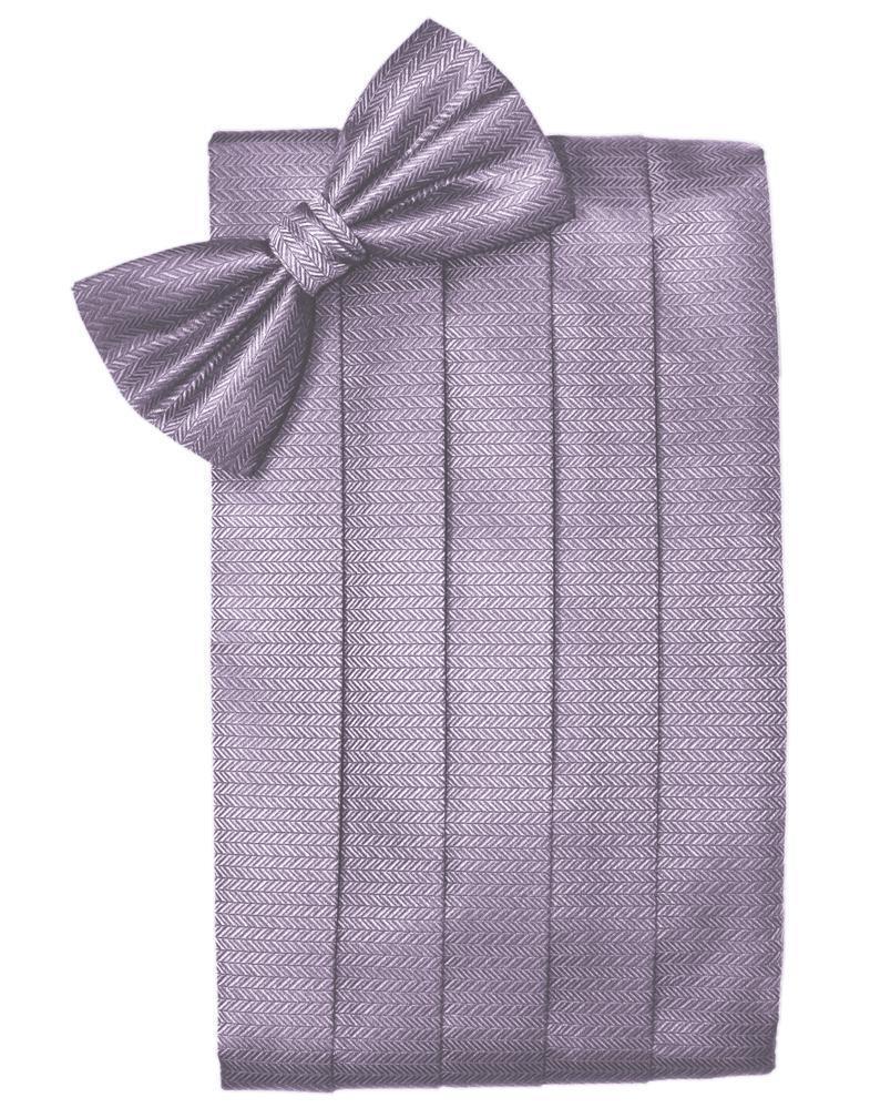 Set Herringbone Cummerbund & Bow Tie-25