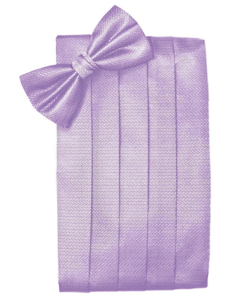 Set Herringbone Cummerbund & Bow Tie-24