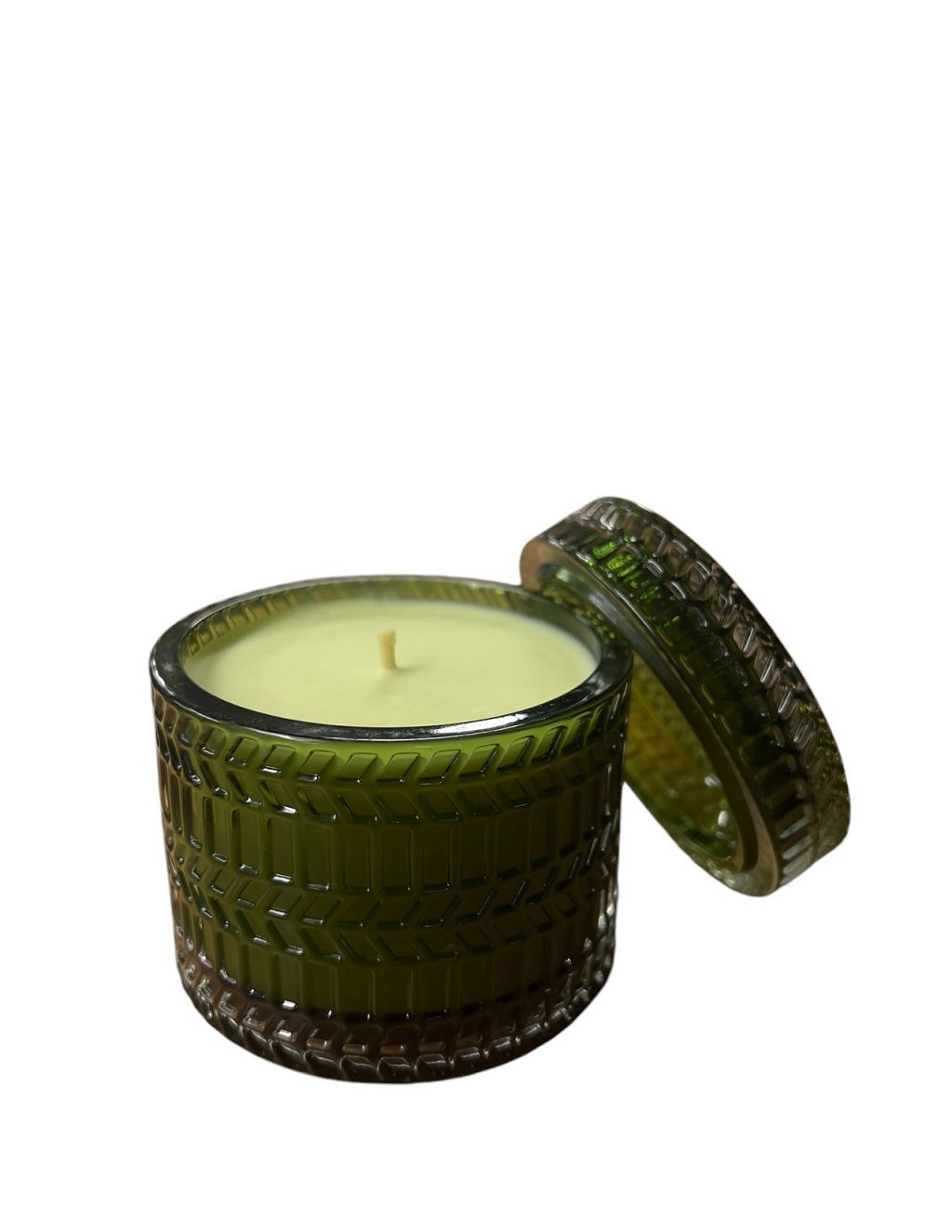 Premium Olive Oil Candle, Rose Geranium 215g-4