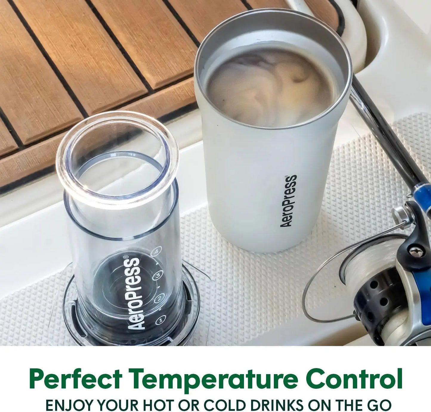 Portable Coffee Maker for Travel & Camping - 3-in-1 Brew Method with Custom Tumbler