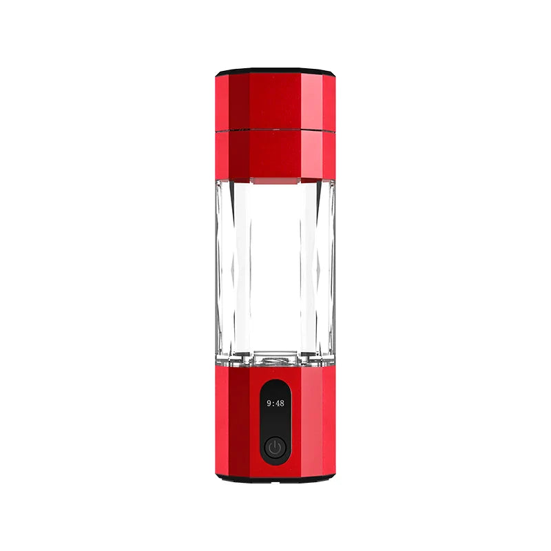 2025 10000PPB Hydrogen Water Bottle with Colorful Light & Valve