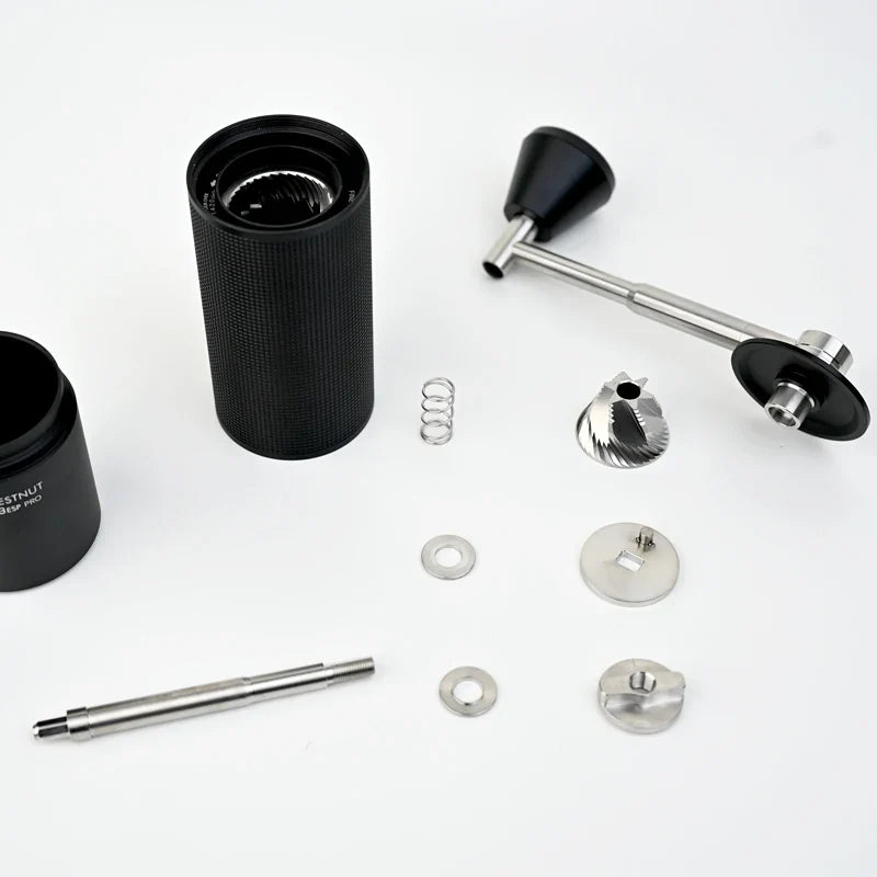 StepUP Coffee Manual Coffee Grinder Chestnut C3 ESP Pro – Steel Conical Burr