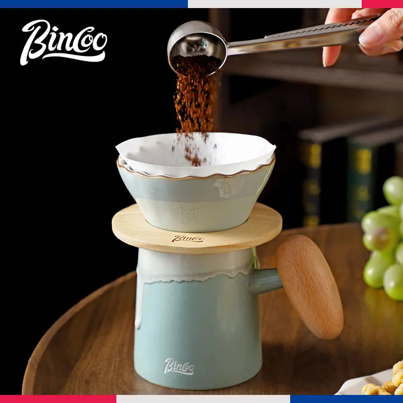 Pour Over Coffee Ceramic Coffee Pot Set, 200-400ml