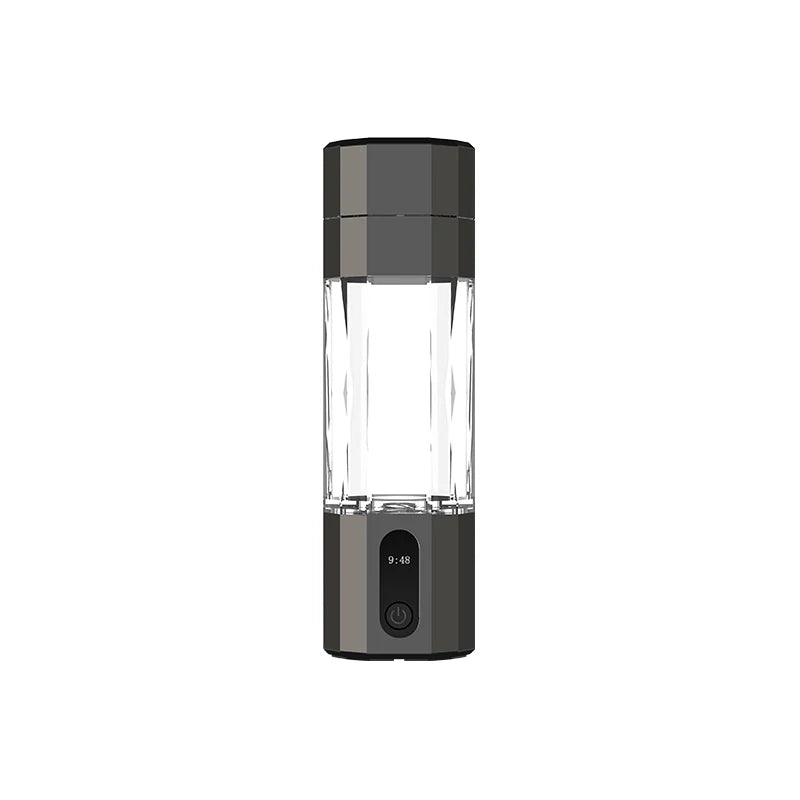 2025 10000PPB Hydrogen Water Bottle with Colorful Light & Valve