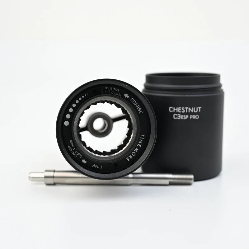 StepUP Coffee Manual Coffee Grinder Chestnut C3 ESP Pro – Steel Conical Burr