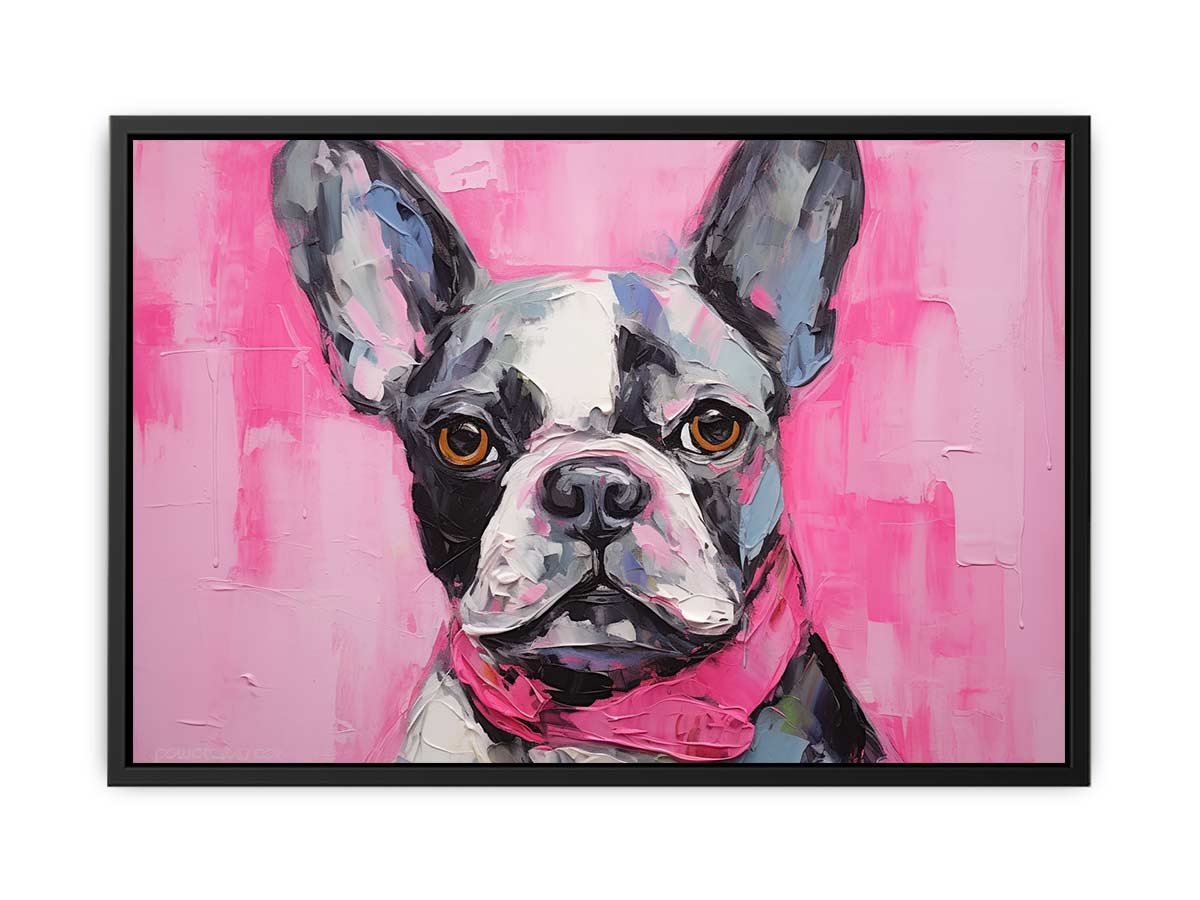 Pug Dog Canvas Art Print