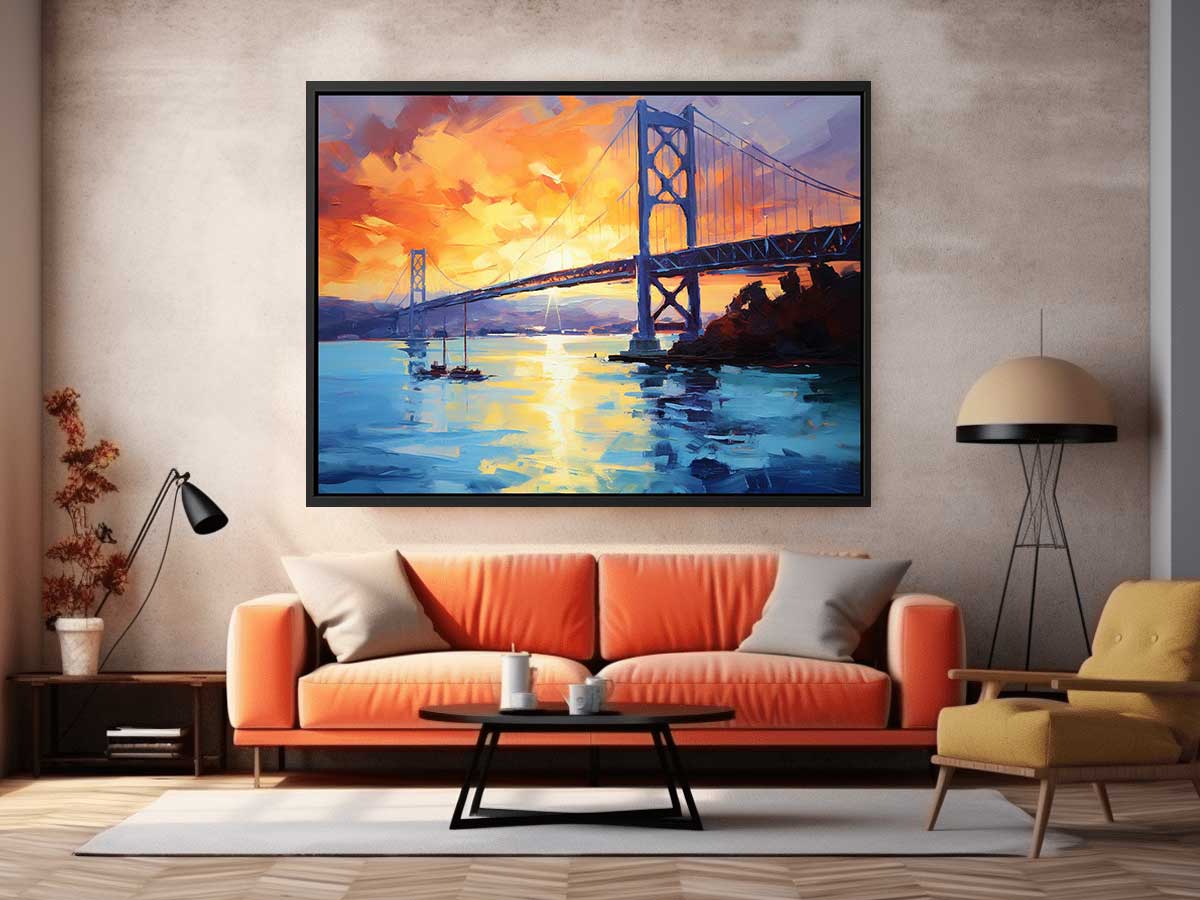 Bridge Tower Painting for Living room