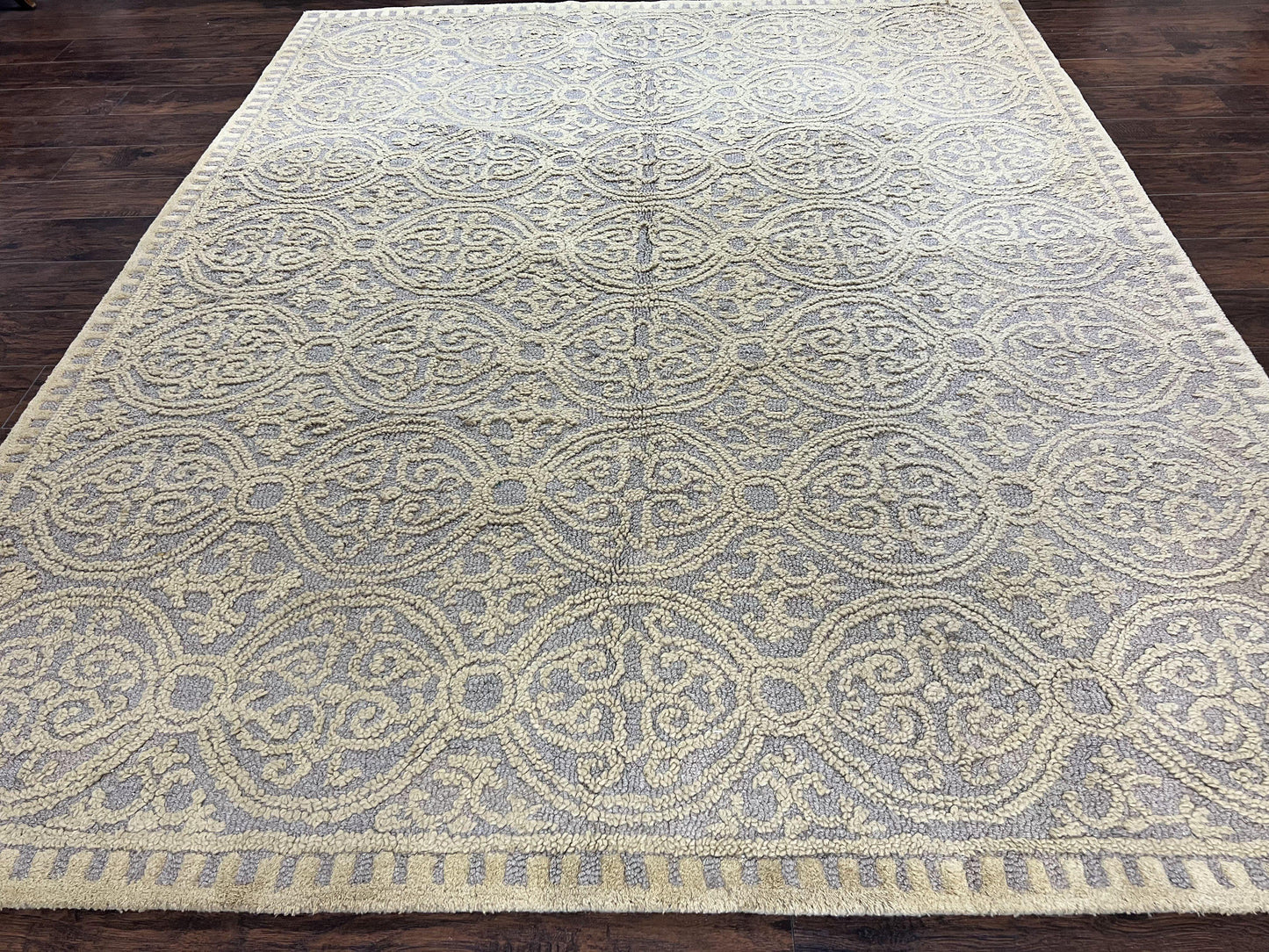 Safavieh Rug 8x10, Cambridge Rug, Wool Hand Tufted Carpet, Modern Room Sized Wool Pile Area Rug-0