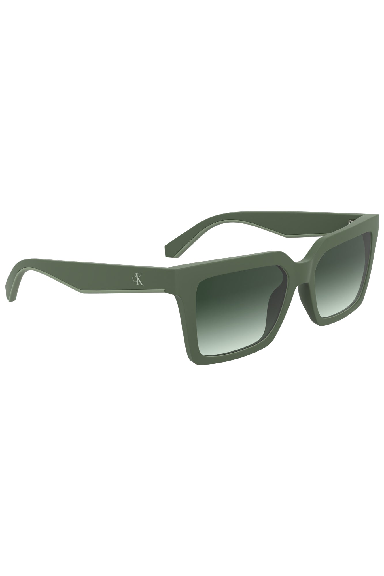 CALVIN KLEIN WOMEN'S SUNGLASSES GREEN-2