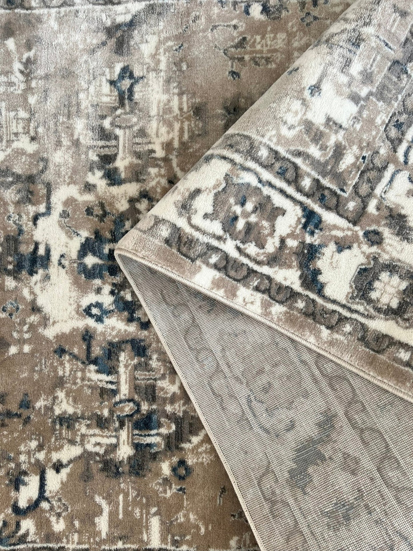 Canvello Area Rugs Premium Rugs for Living Room, Bedroom, Home Dining, Ivory, Grey, Beige