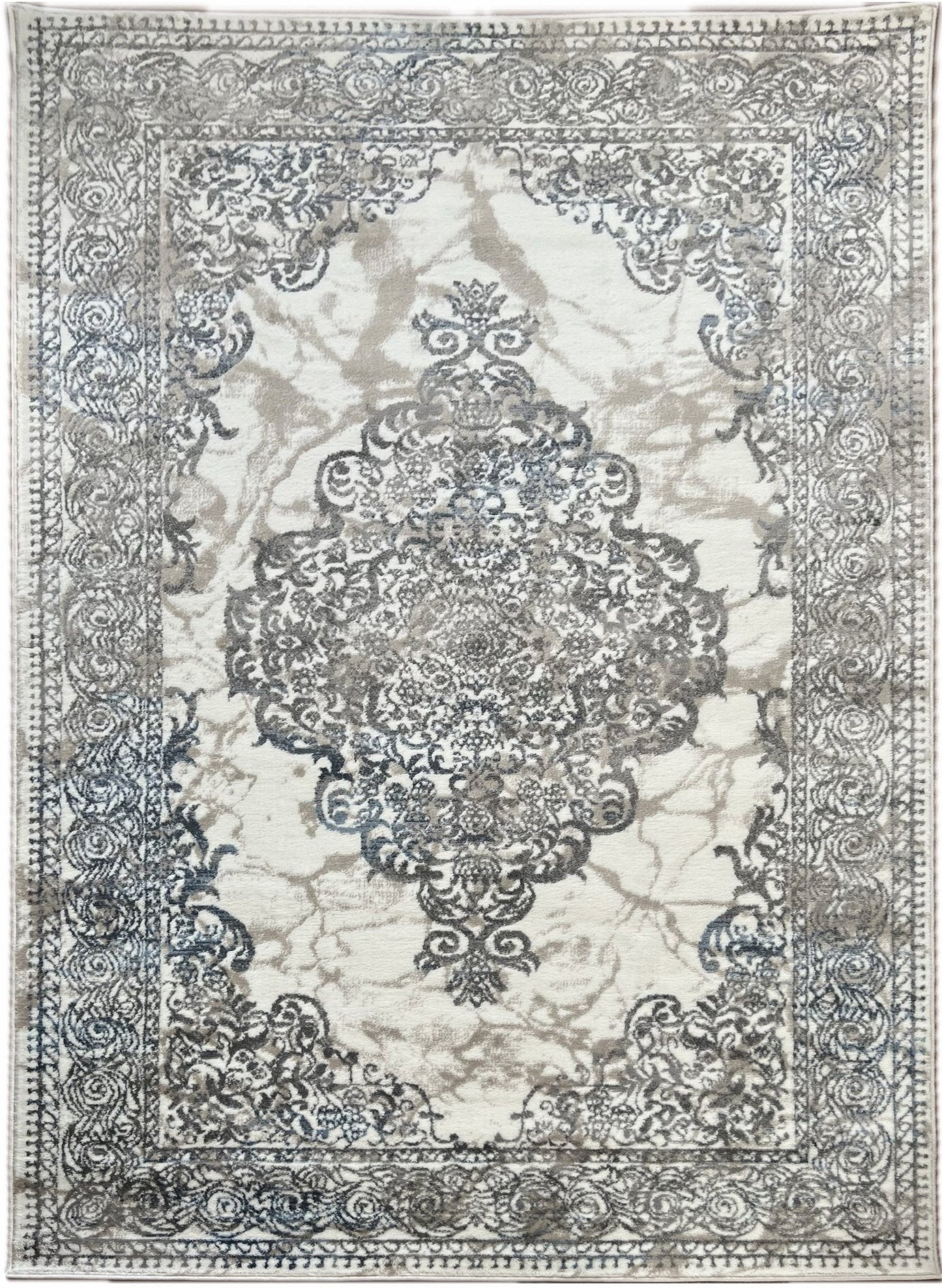 Canvello Area Rugs Premium Rugs for Living Room, Bedroom, Home Dining, Ivory, Grey, Beige