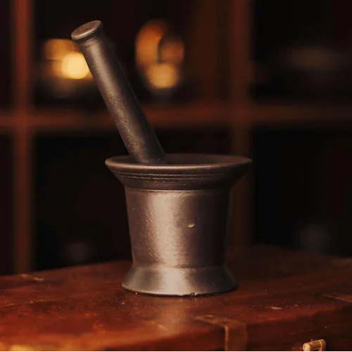 Cast Iron Mortar and Pestle