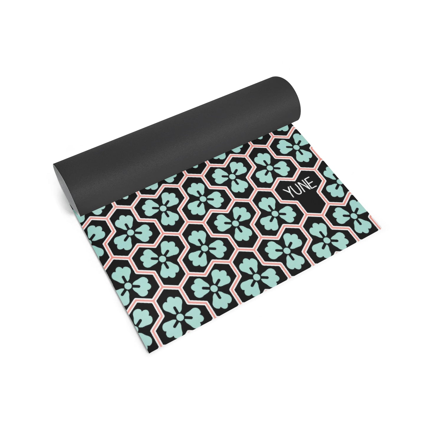 Yoga Mat | 6mm Thick | Black | Non-Slip | Eco Friendly | Yune Yoga | Crow-2