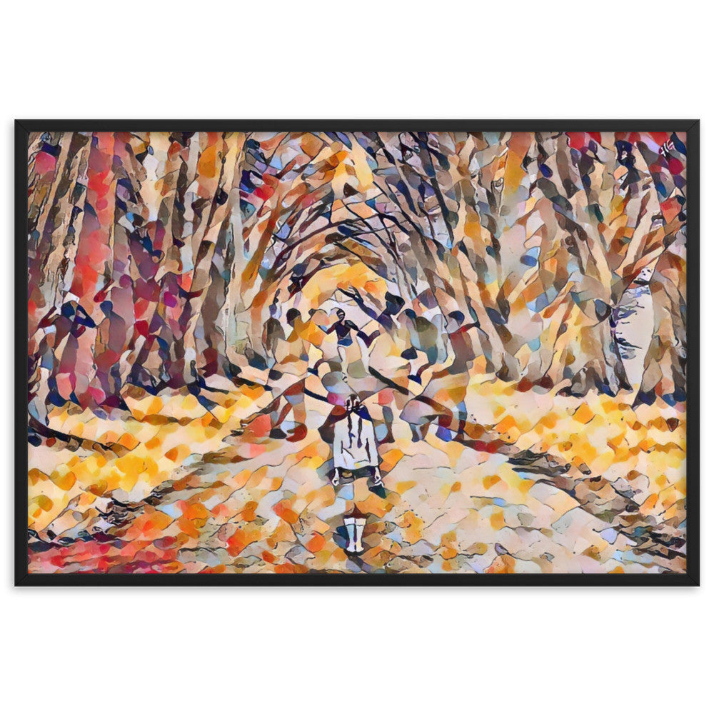 LOVE IS WHEN YOU CAN SEE WITHIN ME Special Edition Framed Poster-1