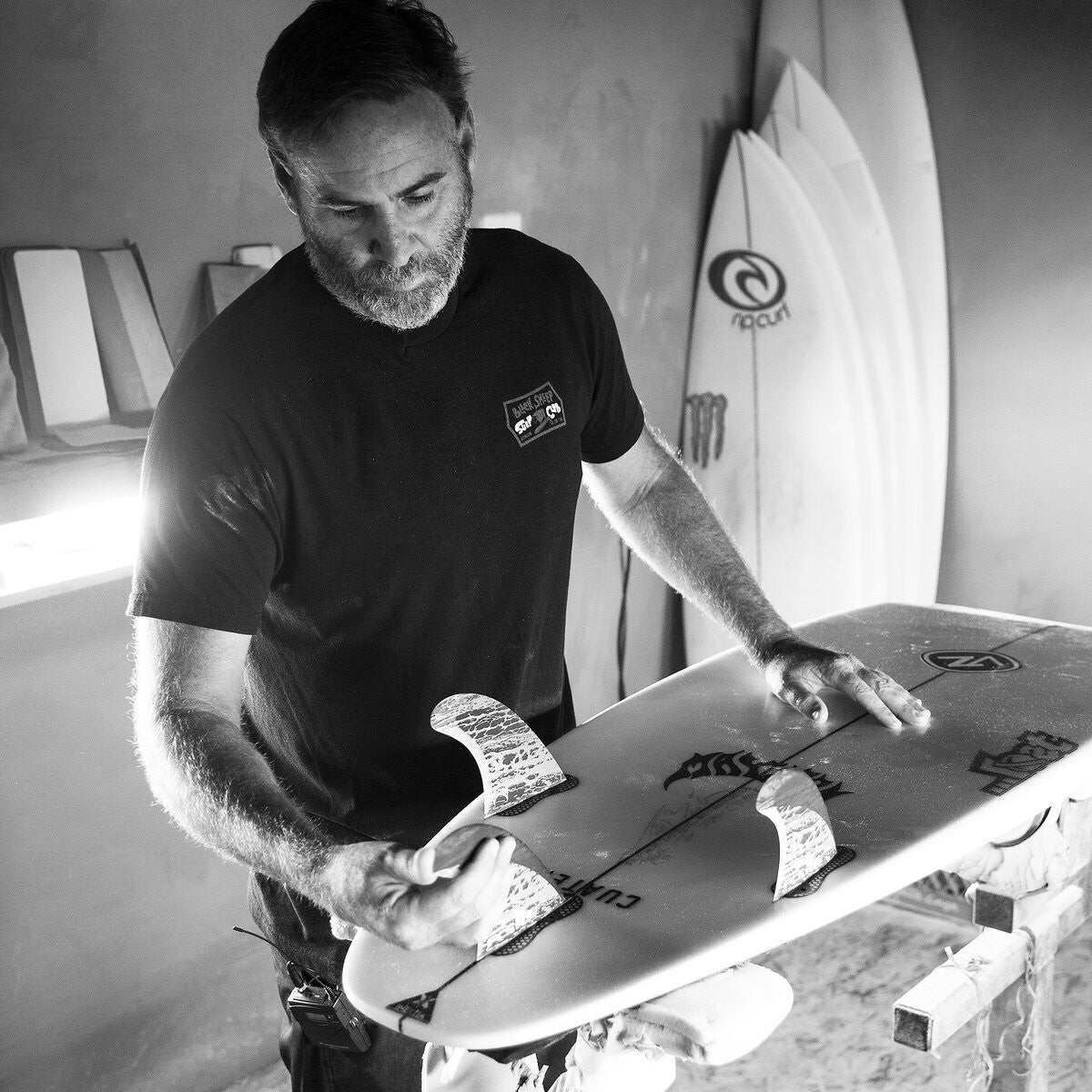 Quilha FCS II Matt Biolos PC CARBON Tri Fins