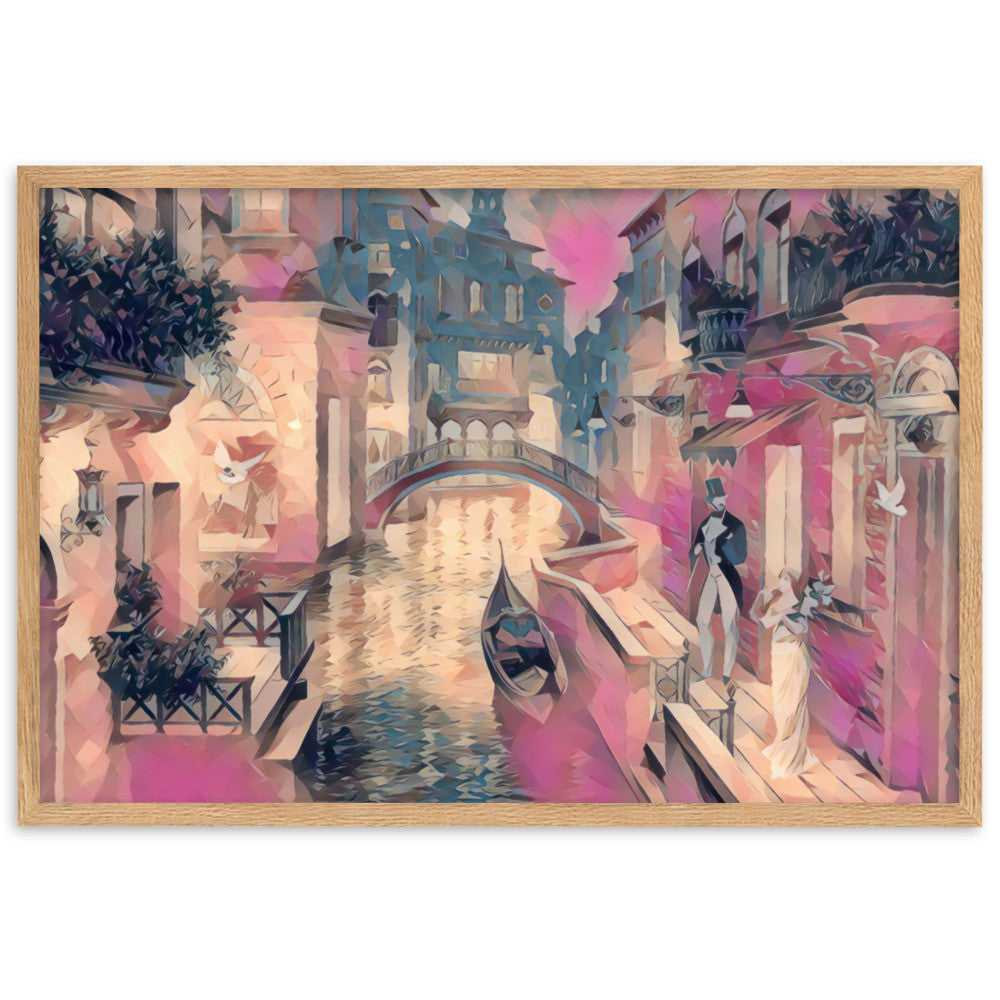 Questo è il mio porto e tu il suo cuore Superior Framed Poster-0