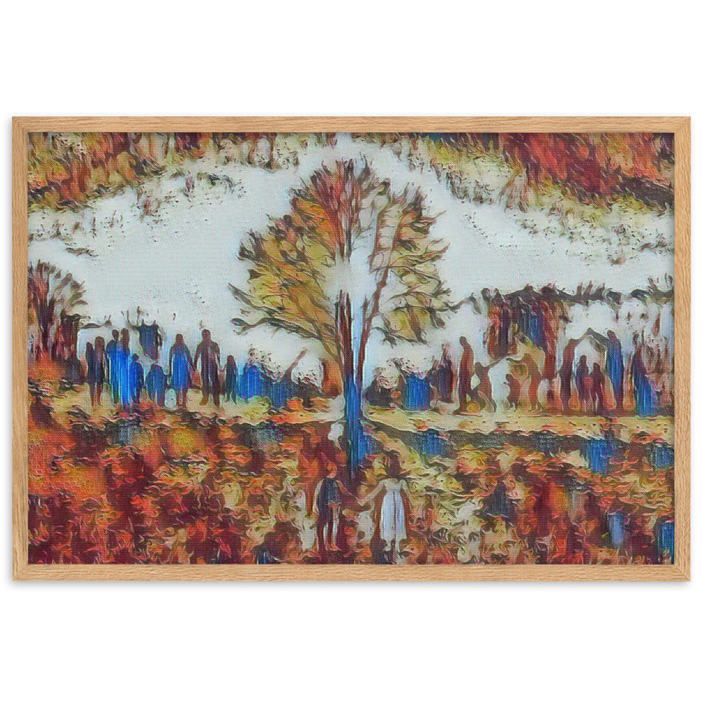 YOU WILL GIVE ME THIS DREAM AS A GIFT ? SUPERIOR Framed Poster