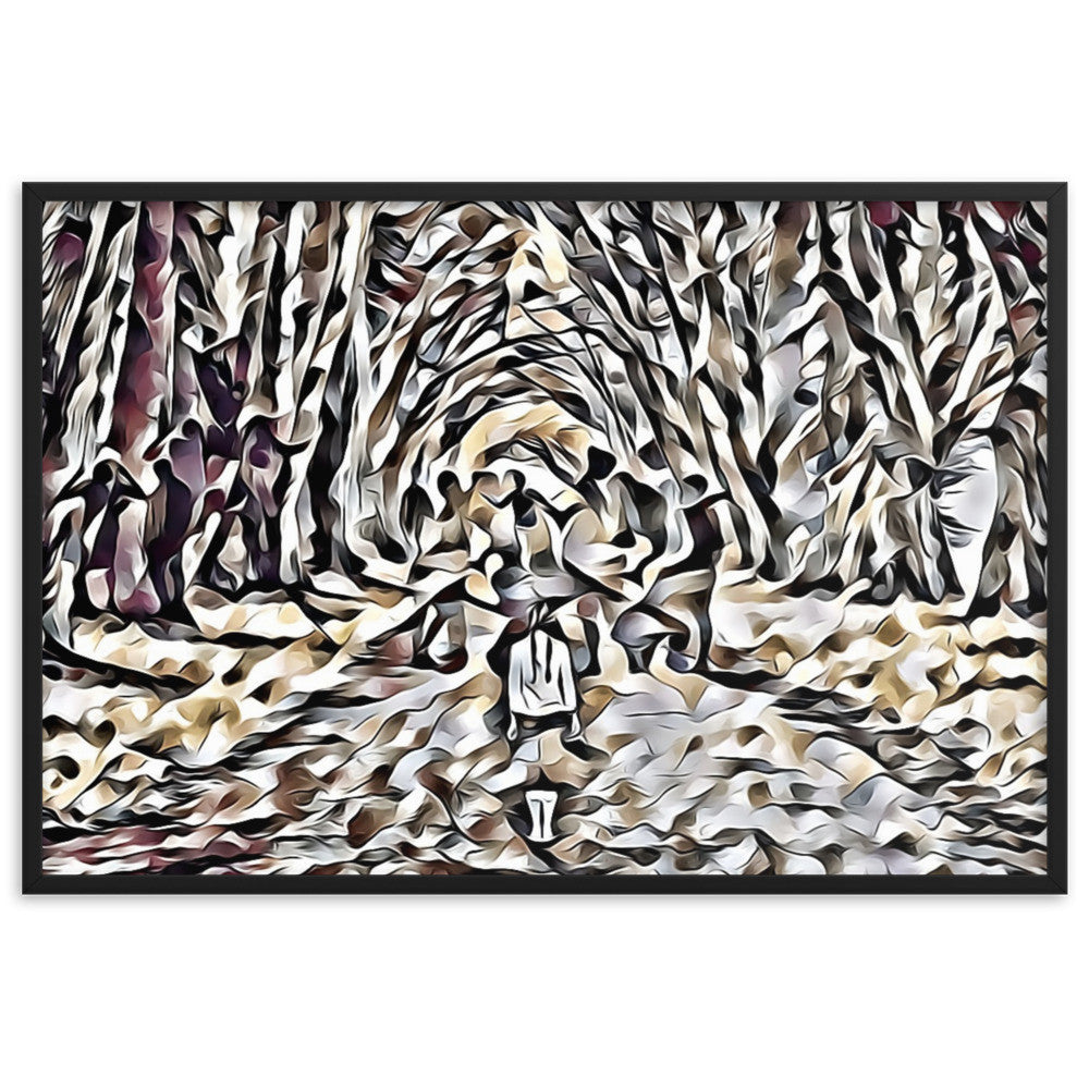 LOVE IS WHEN YOU CAN SEE WITHIN ME Special Edition Framed Poster-0