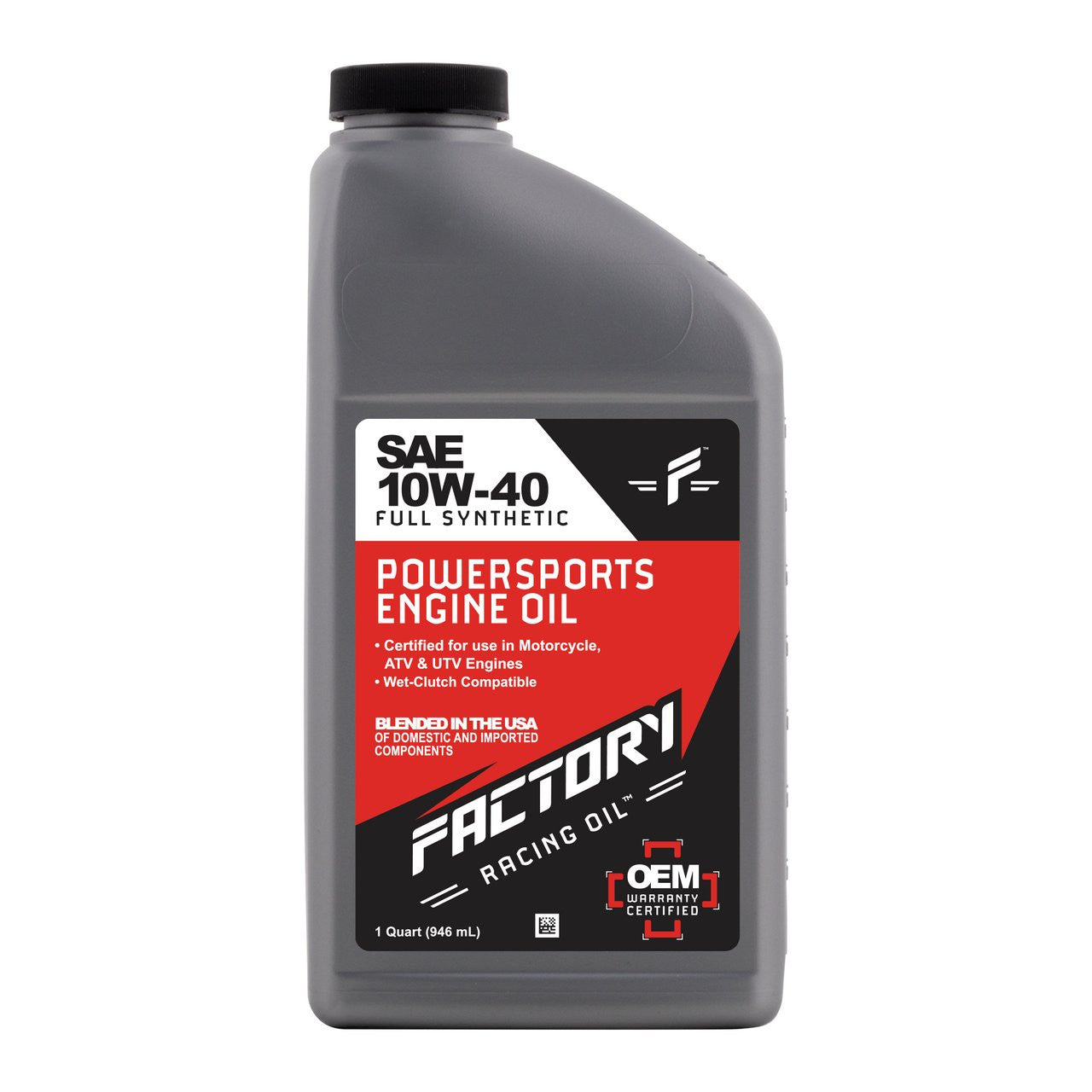 10W-40 Full Synthetic 2 Quart Oil Change Kit fits Suzuki LT-F160 Quadrunner