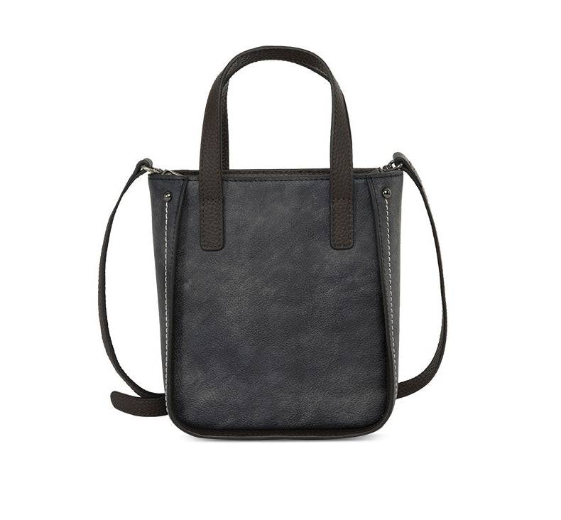 Leather Mini Tote Cross Body Bag