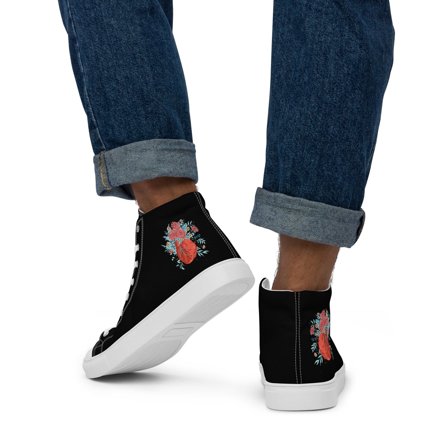 Anacotte Men’s high top canvas shoes