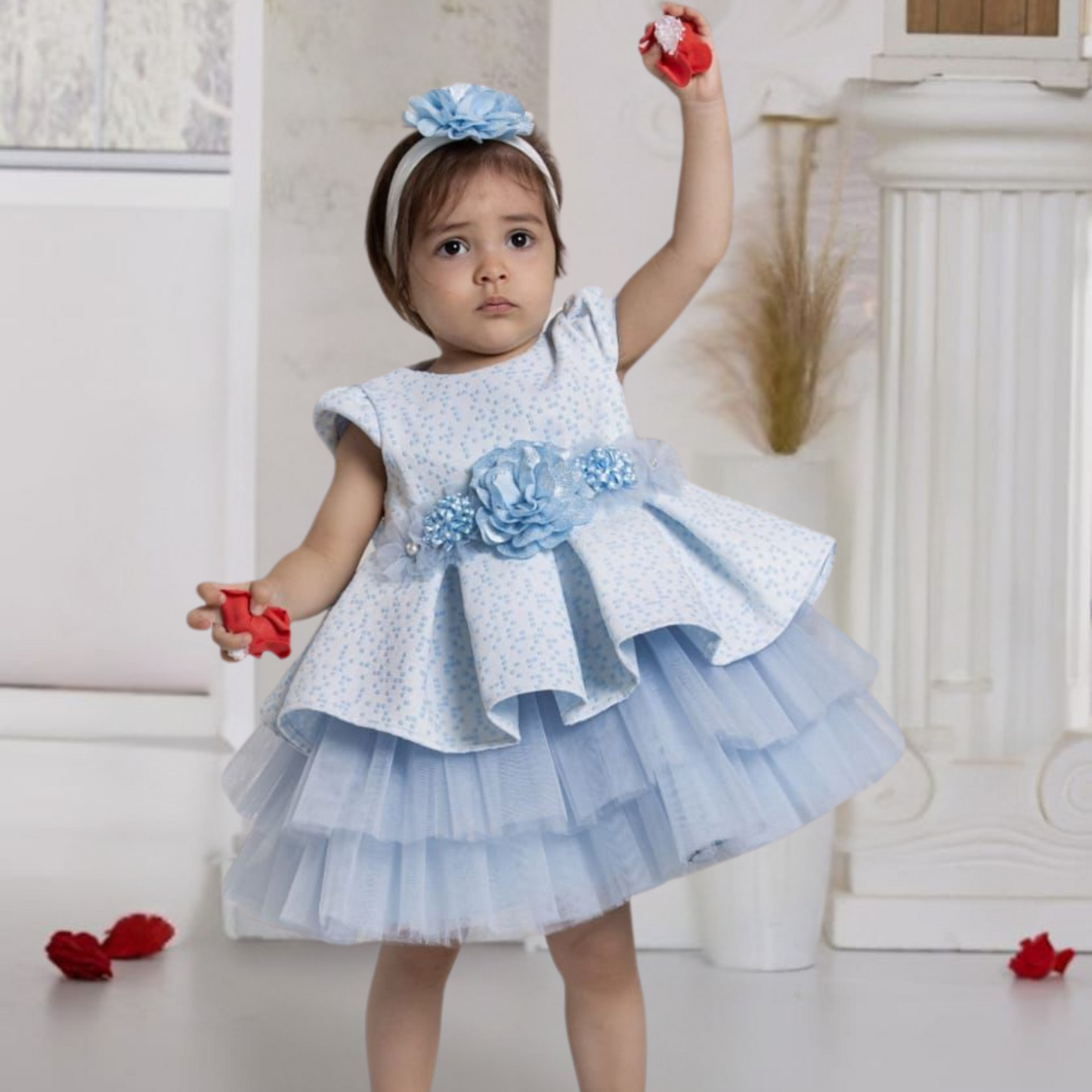 Cream Belle Formal Baby Dress-4