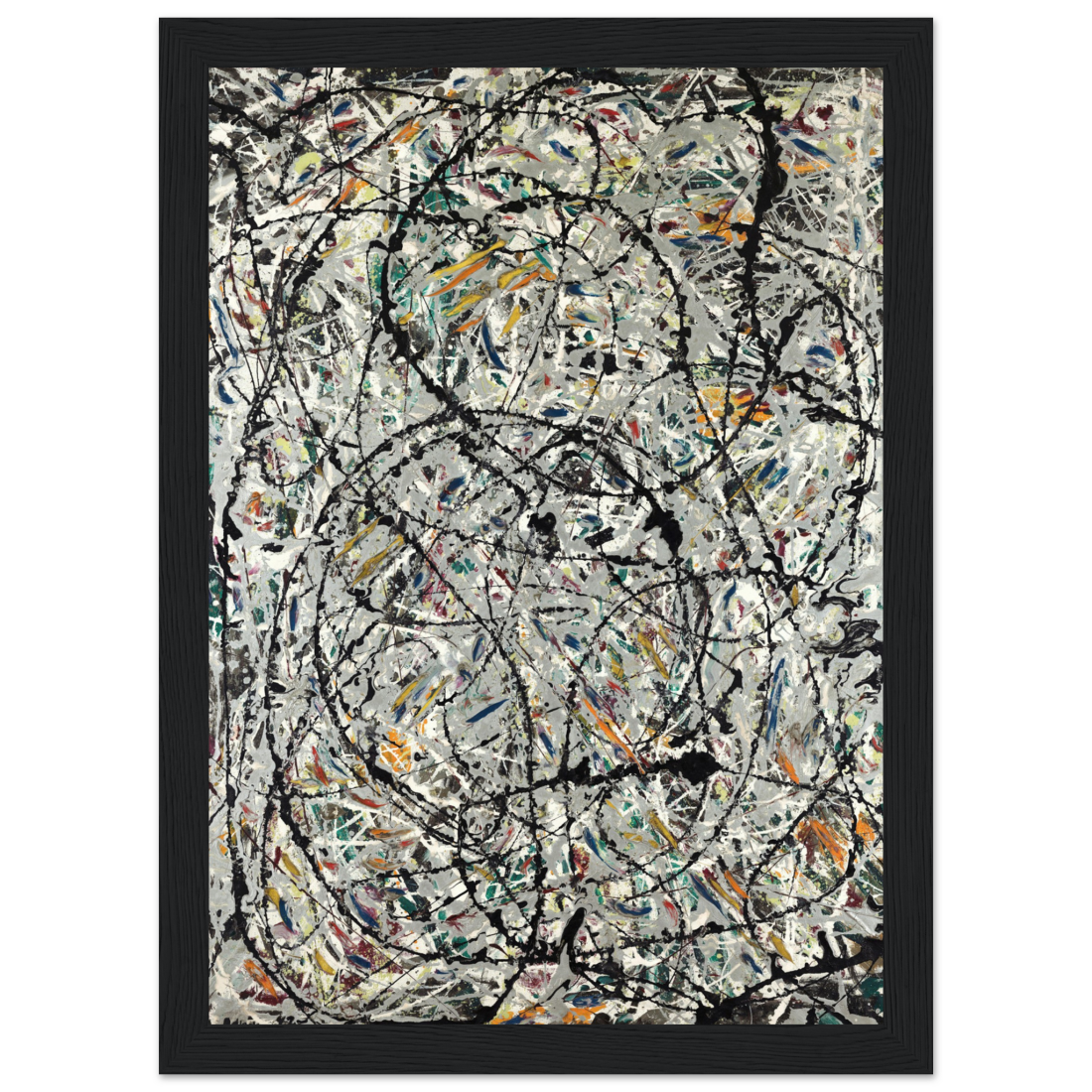 Pollock - Watery Paths 1947 Artwork Poster