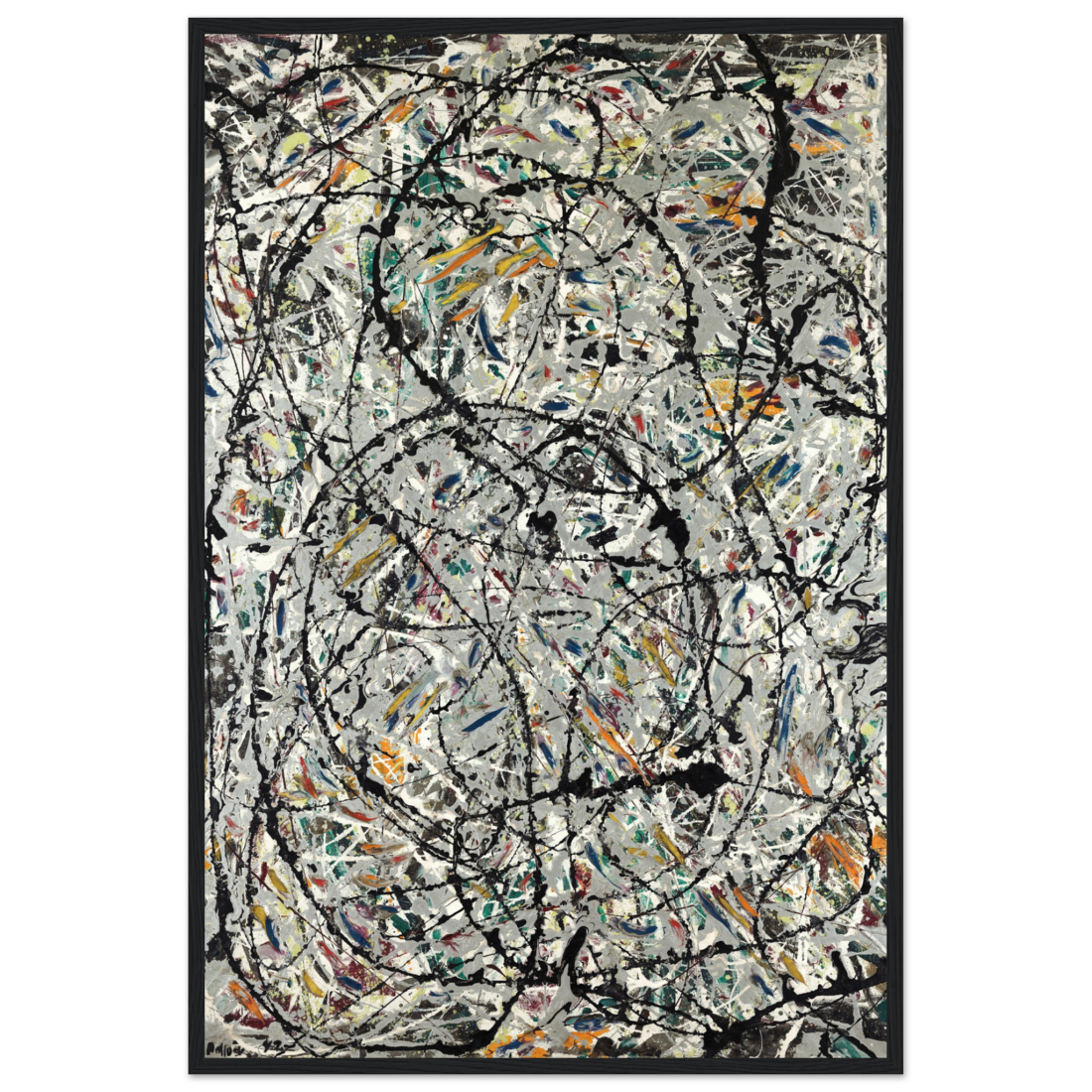 Pollock - Watery Paths 1947 Artwork Poster