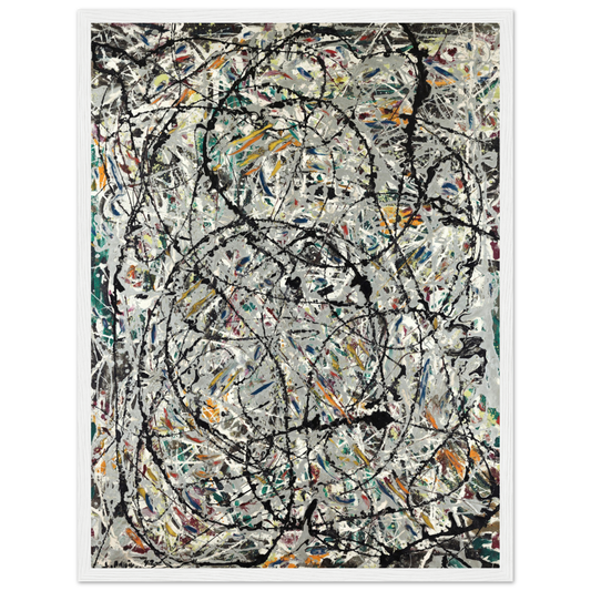 Pollock - Watery Paths 1947 Artwork Poster